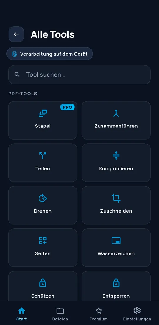 ConvertAir-Katalog der PDF-Werkzeuge
