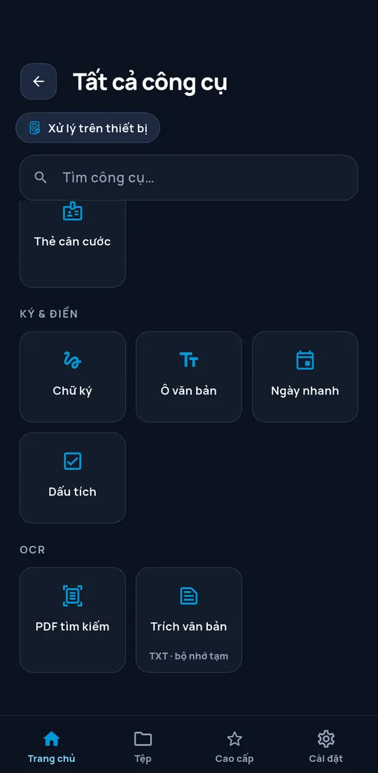 Công cụ nhận dạng văn bản của ConvertAir
